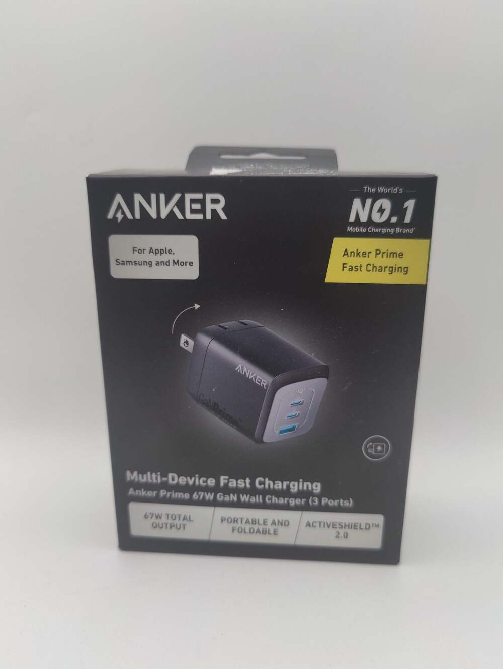 Anker Prime 67W GaN Wall Charger (3 Ports) A2669